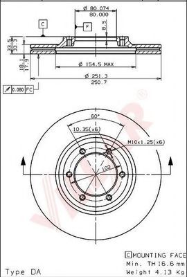 Disc frana