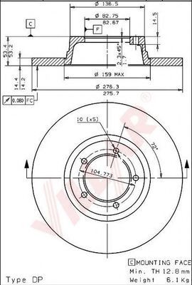 Disc frana