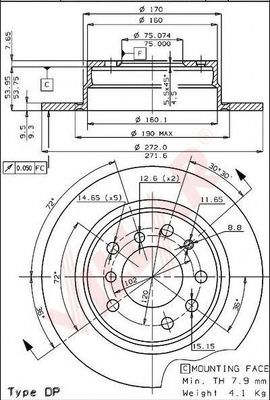 Disc frana