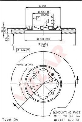 Disc frana