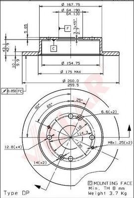 Disc frana