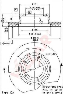 Disc frana