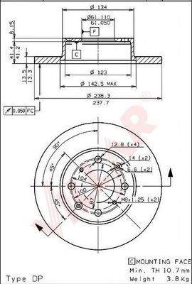 Disc frana