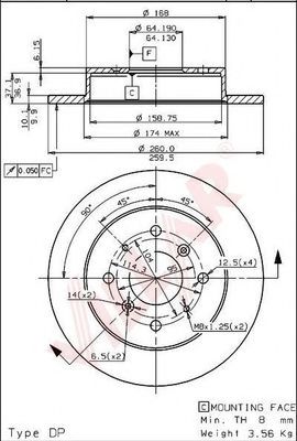 Disc frana