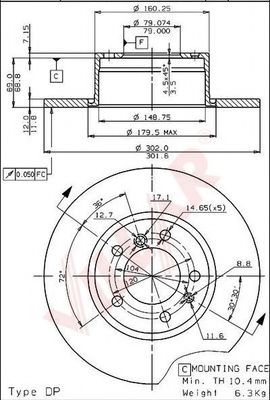 Disc frana