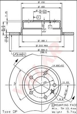 Disc frana