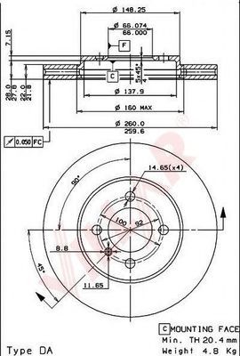 Disc frana