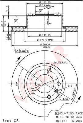 Disc frana