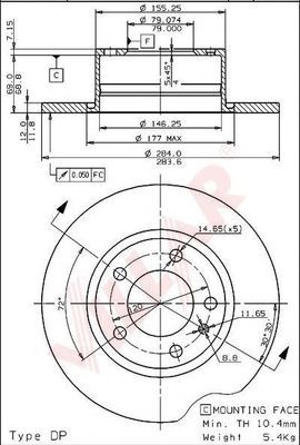 Disc frana