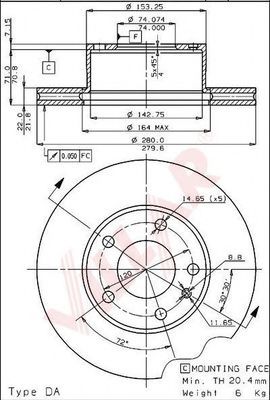 Disc frana