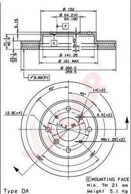 Disc frana