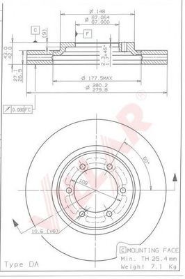 Disc frana