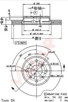 Disc frana