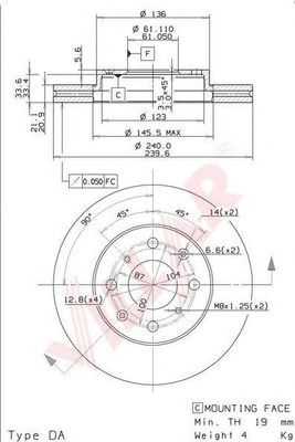 Disc frana