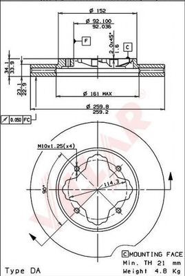 Disc frana