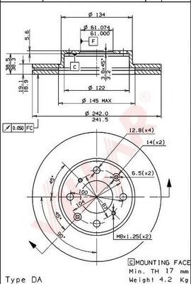 Disc frana