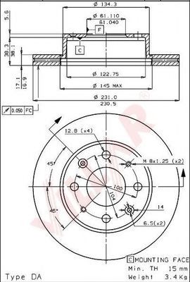 Disc frana