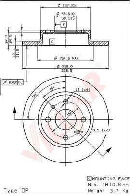 Disc frana