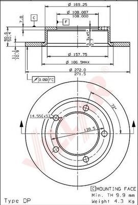 Disc frana