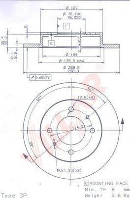 Disc frana