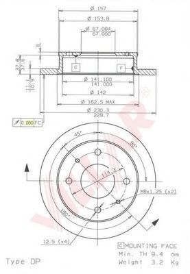 Disc frana