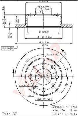 Disc frana