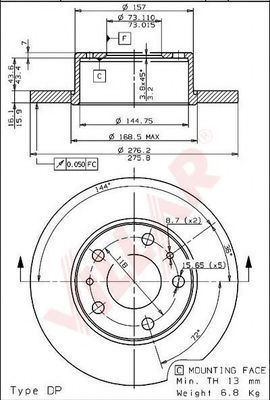 Disc frana