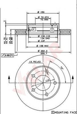 Disc frana