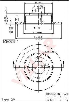 Disc frana