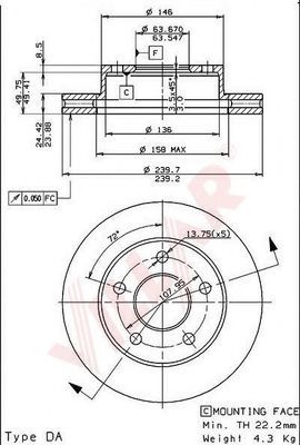 Disc frana