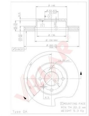 Disc frana