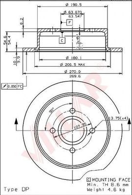 Disc frana