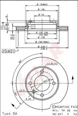 Disc frana