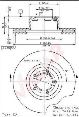 Disc frana