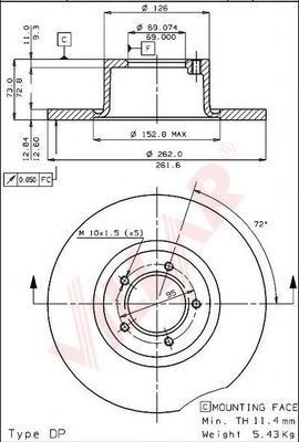 Disc frana