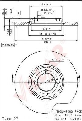 Disc frana