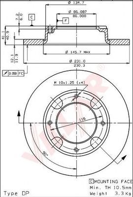 Disc frana