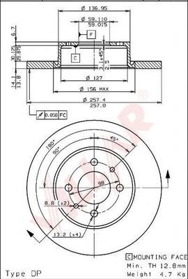 Disc frana