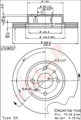 Disc frana