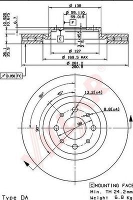 Disc frana