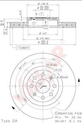 Disc frana