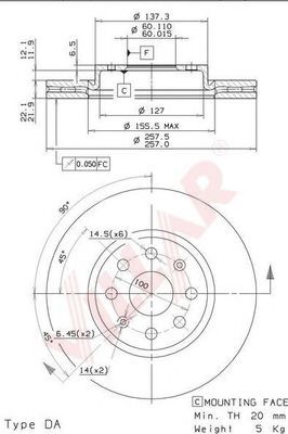 Disc frana