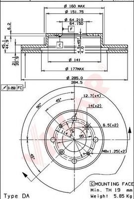 Disc frana