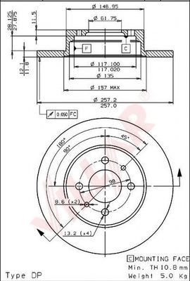 Disc frana