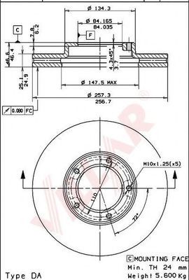 Disc frana