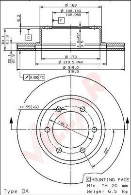 Disc frana