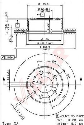 Disc frana