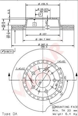 Disc frana