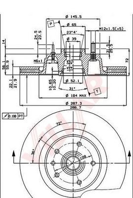 Disc frana