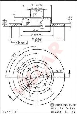 Disc frana